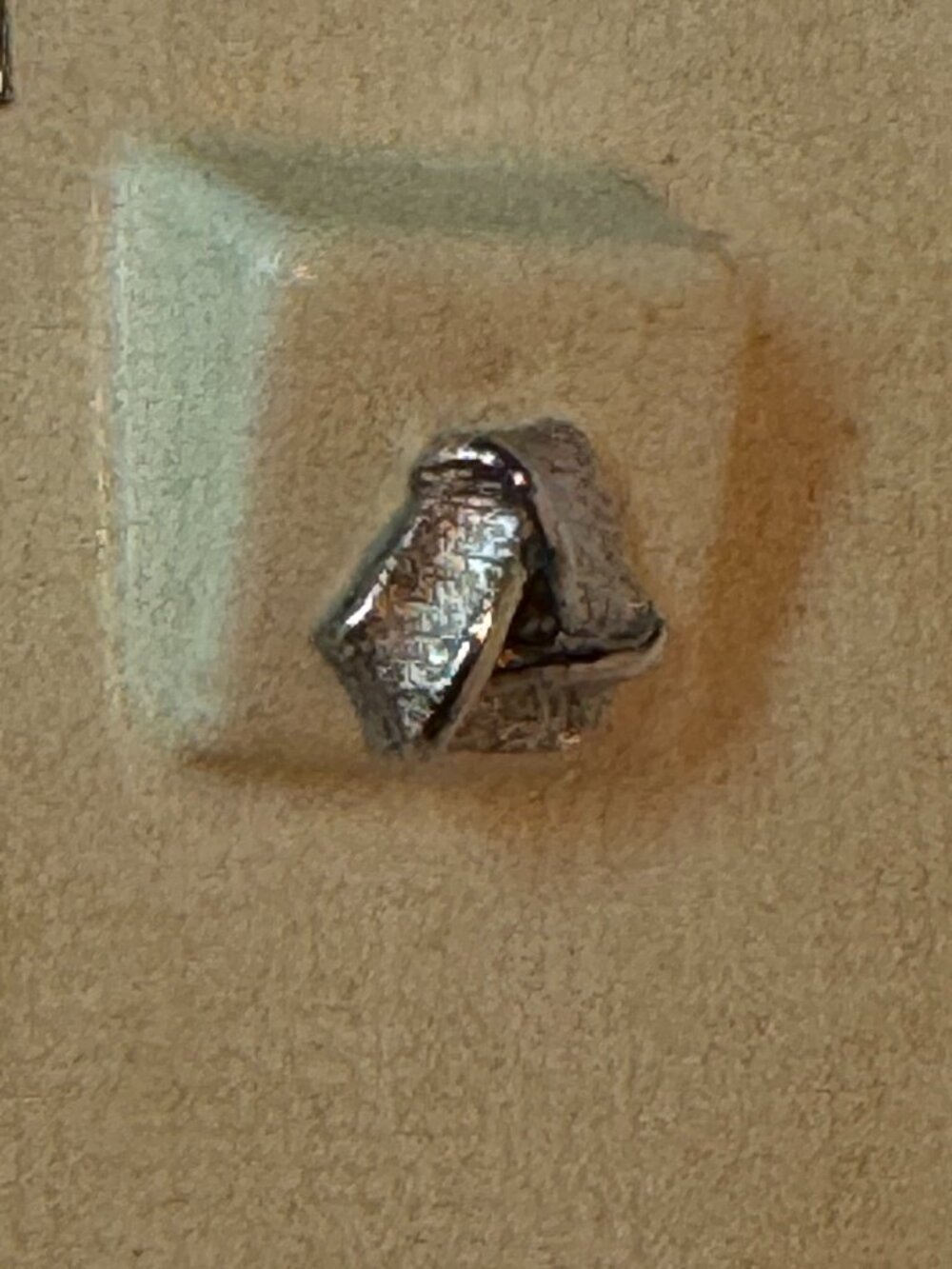 Tiny Sterling Silver Tie Tack